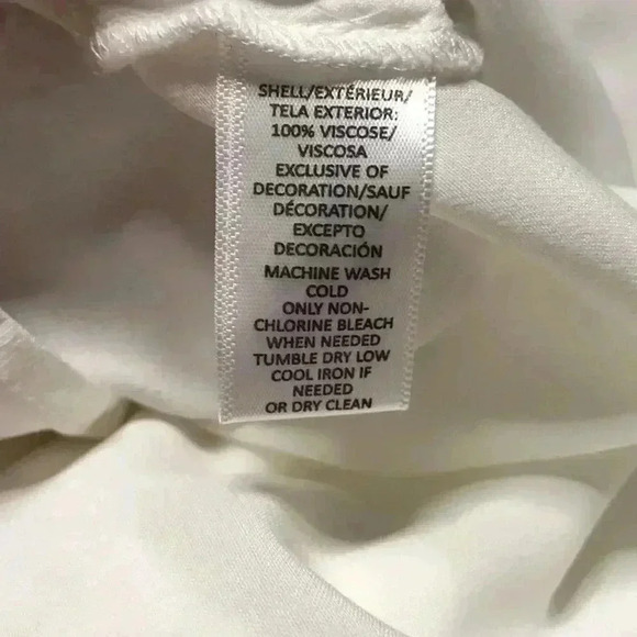 LOFT Flowy Bell Eyelet Sleeve Blouse Size S (E1) - Picture 7 of 8